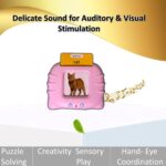 Talking Flash Cards Educational Learning Toys, Rechargeable Montessori Educational Cards, Interactive for Kids Develop Language Skills (Kids Aged 2 3 4 5 6) 224 Words Develop - Image 5