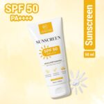 Sunscreen SPF 50 PA+++ | Lotion for All Skin Type Men & Women | for Combination Skin | No White Cast | Daily Face Protection | SPF 50 Lightweight With Multi-Vitamins, No White Cast, Broad Spectrum PA ++++ Acne Safe For Unisex, 50g - Image 6