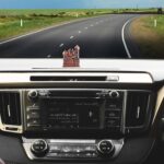 anciently Mecca Madina Car Dashboard | Muslim Car Dashboard Accessories, Metal, 1 Piece (Copper Colour) - Image 3