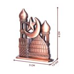 anciently Mecca Madina Car Dashboard | Muslim Car Dashboard Accessories, Metal, 1 Piece (Copper Colour) - Image 4