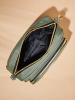 Fargo PU Women's Sling Bag Handbag (Green) - Image 8