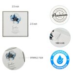 Islamic Premium Fridge Magnet Set of 6 (2.5×2.5 Inch) | Sparkle Finish | Waterproof | 180 GSM Print | Sabr, Shukr, Tawakkul Faith Home Decor Ramadan Gift - Image 3
