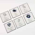 Islamic Premium Fridge Magnet Set of 6 (2.5×2.5 Inch) | Sparkle Finish | Waterproof | 180 GSM Print | Sabr, Shukr, Tawakkul Faith Home Decor Ramadan Gift - Image 4