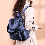 TrueArch Leather Backpack for Women Elegant Backpack Purse Ladies Leather Shoulder Fitting Rakhi Gift for Sister, Mother Bhabhi - Image 3
