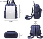 TrueArch Leather Backpack for Women Elegant Backpack Purse Ladies Leather Shoulder Fitting Rakhi Gift for Sister, Mother Bhabhi - Image 7