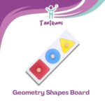 Tantrums Multicolor Educational Geometry Shapes Board with Square Circle Triangle Puzzle for Leaning |Early Childhood (Toddler Shapes) - Image 3