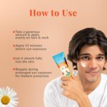Olivia Ultra Protect Sunscreen SPF 40 | With Chamomile & Licorice | Face Sunscreen for Women & Men | UV Protection | Moisturising Sun Cream with Vitamin E & Glycerin | Daily Use | 50ml - Image 5
