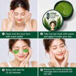Under Eye Patches (60 PCS) eye mask, Collagen Skin Care Products, Eye Patches for Puffy Eyes masks for dark circles, Wrinkles and puffiness, Revitalises and Refreshes Your Skin - Image 4