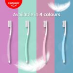 Colgate Sensitive+ Ultra Soft (1.2X softer bristles) Manual Toothbrush Designed for Sensitive Teeth (Mega Saver Pack) - 4 Pcs, Multicolor - Image 8