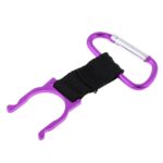 6xMini Water Bottle Carabiner D Ring Fast Hanging Buckle for Riding Purple - Image 3