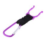 6xMini Water Bottle Carabiner D Ring Fast Hanging Buckle for Riding Purple - Image 4