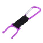 6xMini Water Bottle Carabiner D Ring Fast Hanging Buckle for Riding Purple - Image 5