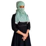 Switchon Pure Cotton Innovative scarf Hijab for Women with closer 3 inch Hook and Loop Tape for size adjustment for 12 yrs and above - Image 7