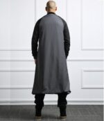 Raptor Islamic Sports Wear (Grey/Black) | Men | Sports Wear | Adult (2XL) - Image 3