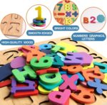 Wooden Puzzles for Toddlers, Learning Educational Board for Kids, Learning Puzzle Toys for Kids, Montessori Toys, ABCD Puzzle Set, Activity Toys for Toddlers - Image 3