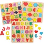 Wooden Puzzles for Toddlers, Learning Educational Board for Kids, Learning Puzzle Toys for Kids, Montessori Toys, ABCD Puzzle Set, Activity Toys for Toddlers - Image 8
