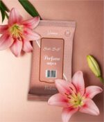 Perfume Wipes for Women (10 Pulls x 3 Packs) | Long-Lasting Floral Fresh Fragrance | Alcohol-Free Body & Face Wet Wipes | Deodorizing Wipes for Travel & Daily Use | 30 Wipes - Image 5