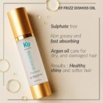 Beauty Garage K9 Frizz Dismiss Hair Oil, 100 ml Anti Dandruff Hair Oil with Morocco Argan & Camellia for Smooth and Manageable Hair, Unscented, Daily Hair Care - Image 7