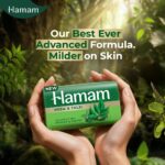 Hamam Neem & Tulsi Bathing Soap for Body 150 g (Combo Pack of 8) Purifying Soap Bar - Image 5