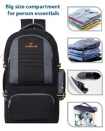 STRONG LIFE 70L Rucksack Travel Backpack for Outdoor Sport Hiking Camping Trekking Bag for Men and Women - Image 7