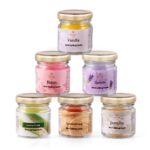 Floryn Decor Jar Scented Candles Gift Set | Scented Candles for Home Decor | Highly fragranced Candles Pack of 6 Mini Jars (Pack of 6) - Image 9