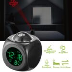 PARABRAHMA Plastic Digital Lcd Voice Talking Function, Led Wall/Ceiling Projection, Alarm/Snooze/Temperature Display, 12Hr/24Hr, Bedside Alarm Clock (Multicolor) - Image 6