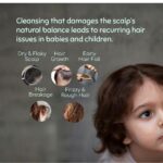 Indimums Natural Baby Shampoo & Body Wash Combo 2x200ml | Real Reetha & Shikakai, Not Extracts | Tear-Free, Zero Residue | No SLS | Head-to-Toe Care | 0m+ - Image 5