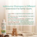 Indimums Natural Baby Shampoo & Body Wash Combo 2x200ml | Real Reetha & Shikakai, Not Extracts | Tear-Free, Zero Residue | No SLS | Head-to-Toe Care | 0m+ - Image 7