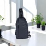 Sling Crossbody Bag for Men Women, Mini Waterproof Backpack Shoulder Daypack Anti-Theft Cross Body Chest Bags With USB Charger Port for Casual Travel Hiking Outdoor Sports - Image 9