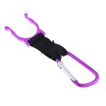 5xMini Water Bottle Carabiner D Ring Fast Hanging Buckle for Riding Purple - Image 6