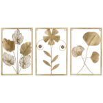 Amazon Brand – Solimo Leaves Metal Wall Decor | Elegant Nature-Inspired Iron Wall Hanging | Sturdy Iron | Wall Hanging | Wall Décor | Easy Installation | 37 x 25 cm Each | Set of 3 - Image 9