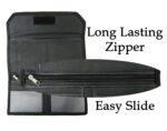 Ransh Multiple Cheque Book Holder Or Card Holder with 10 Multi Pocket (Dashing Black) - Image 7