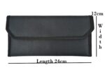 Ransh Multiple Cheque Book Holder Or Card Holder with 10 Multi Pocket (Dashing Black) - Image 8
