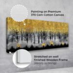 The Seven Colours Beautiful Arabic Calligraphy Beautiful Canvas Painting Wall Art Islamic Artwork Verse of Quran Frame (with frame) (60 by 30 Inches) - Image 5