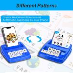 2 in 1 Word Builder Educational Matching Game for Kids | Picture & Word Learning Toy with 32 Double-Sided Cards, Letter Cubes, Number & Symbol Blocks | Early Learning Educational Toy - Image 5