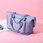 Foldable Travel Duffel Bag, Large Capacity Folding Travel Bag, Travel Lightweight Waterproof Carry Luggage Bag Travel Duffel Bag, Large Capacity Travel Bag, Lightweight, Waterproof. - Image 3