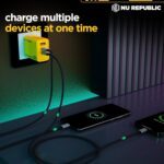 Nu Republic Cybotron 65W GaN Superfast Wall Charger with Type-C to Type-C Cable, 65W Output (Yellow), Type-C and USB-A Enabled Smartphones, Tablets, laptops, and Other Electronics Gadgets - Image 10
