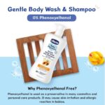 Chicco Baby Moments Gentle Body Wash And Shampoo For Rich Moisturised Skin & Soft Hair 500ml - Image 4