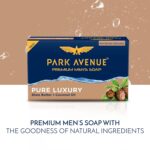 Park Avenue Premium Men’s Soaps for Bath – Pure Luxury | 125g (Pack of 4) | Enriched with Shea Butter & Coconut Oil | Grade 1 Soap | For All Skin Types - Image 3