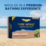Park Avenue Premium Men’s Soaps for Bath – Pure Luxury | 125g (Pack of 4) | Enriched with Shea Butter & Coconut Oil | Grade 1 Soap | For All Skin Types - Image 4
