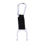 6xMini Water Bottle Carabiner D Ring Fast Hanging Buckle for Riding White - Image 4