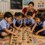 Wooden Odia Varnamala Peg Board Puzzle for Kids | Montessori Learning Toy Vowel Board for Preschool Children | Age 3 Years and Up - Image 6