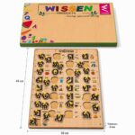 Wooden Odia Varnamala Peg Board Puzzle for Kids | Montessori Learning Toy Vowel Board for Preschool Children | Age 3 Years and Up - Image 7