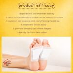 Detox Foot Pads for Deep Sleep & Stress Relief, Deep Cleansing Plasters, Promotes Blood Circulation, 20 Pieces (2) - Image 5