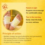 Detox Foot Pads for Deep Sleep & Stress Relief, Deep Cleansing Plasters, Promotes Blood Circulation, 20 Pieces (2) - Image 7