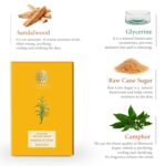 Forest Essentials Sandalwood & Turmeric Soap | Ayurvedic Scented Handmade Bath Soap | Gently Cleanses & Softens Skin | With Natural Oils & Raw Cane Sugar - Image 5