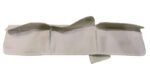 HORIZON CG Men's and Women's Nylon Canvas Ahram Belt (White)/ADJUSTABLE FREE SIZE - Image 3