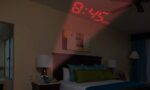 Delicate Designs Digital LCD Voice Talking Function, LED Wall/Ceiling Projection, Alarm/Snooze/Temperature Display, 12hr/24hr, Bedside Alarm Clock - Multicolor,Plastic - Image 7