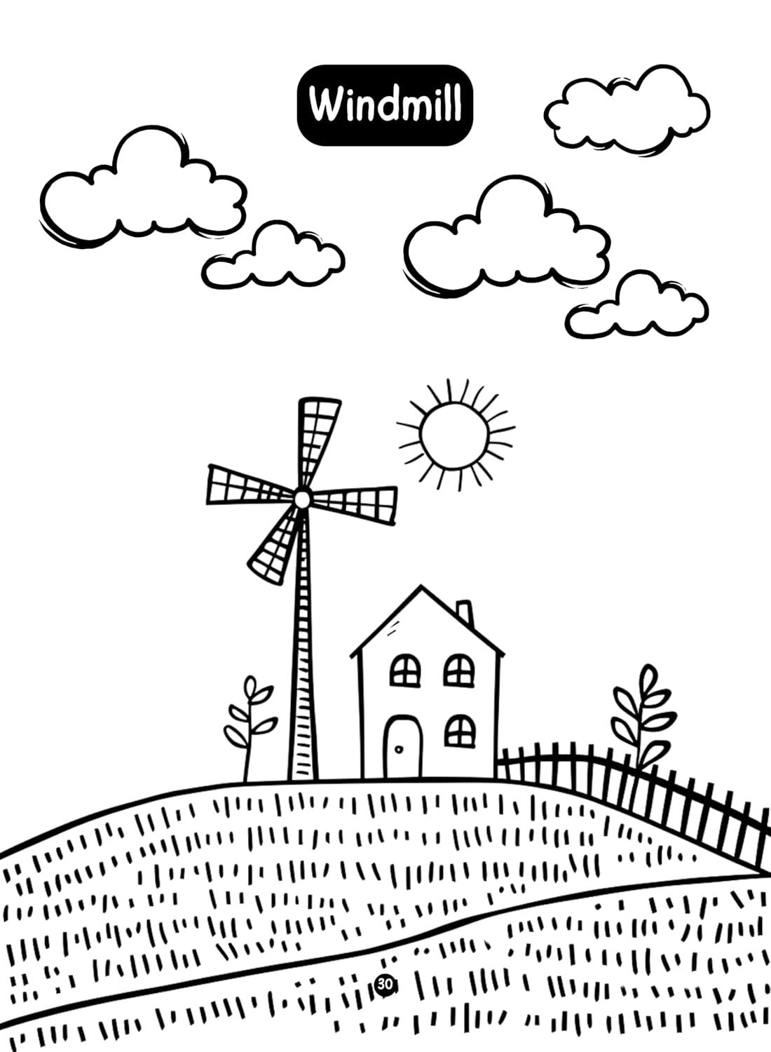 Crayon Colouring Book for Brilliant Kids 6 to 7 Years Old | Coloring Activity Book for Kids | Birthday Gifts for Kids, Boys & Girls | Beautiful Nature Coloring | Scenery - Image 8