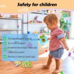 Colorful Double-Sided Flash Cards, Rechargeable Montessori Educational Cards, Interactive Learning Toys for Kids,224 Words Develop Language Skills Best Gift for Boy Girl - Image 3
